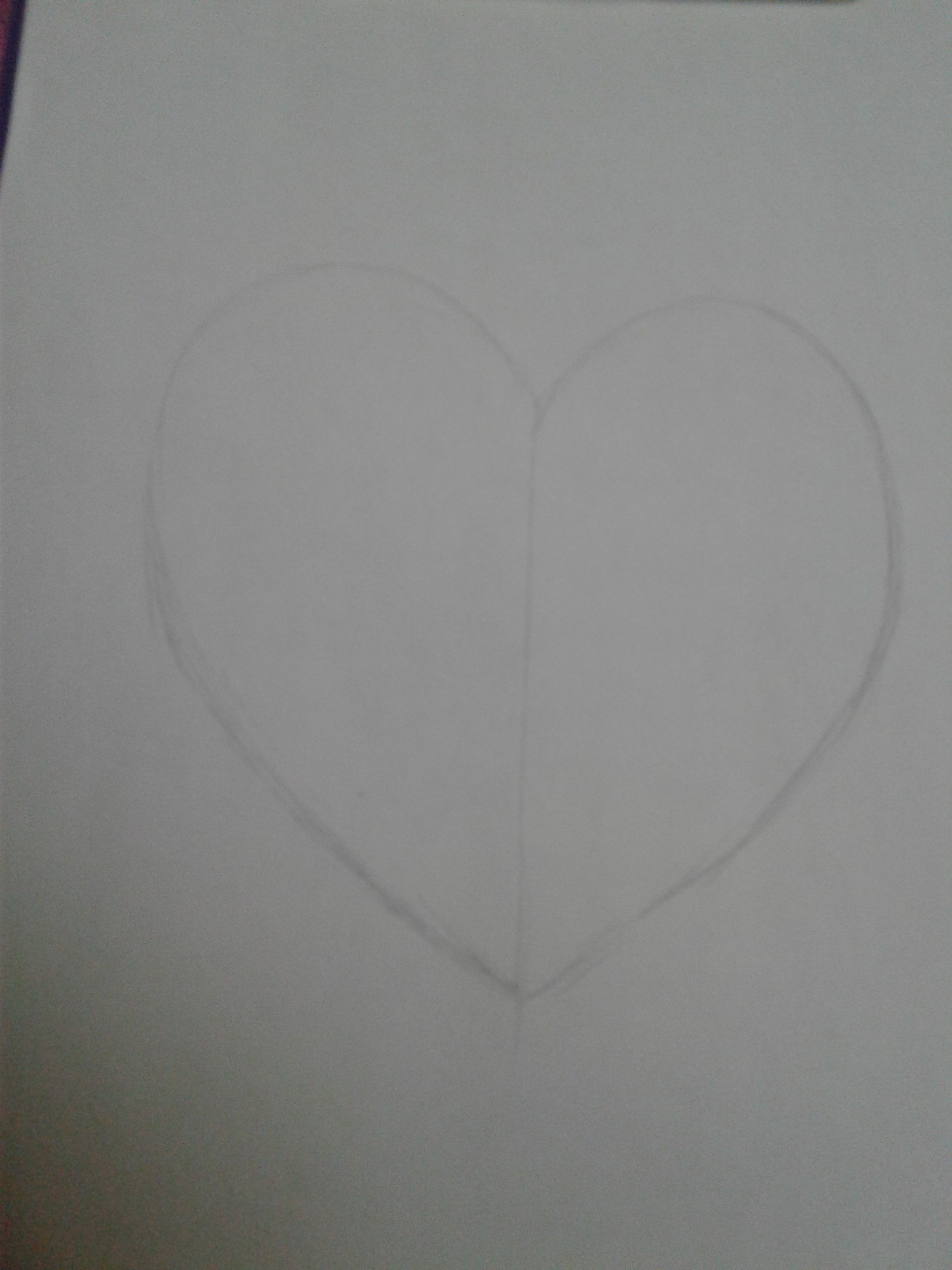 how to draw a broken heart