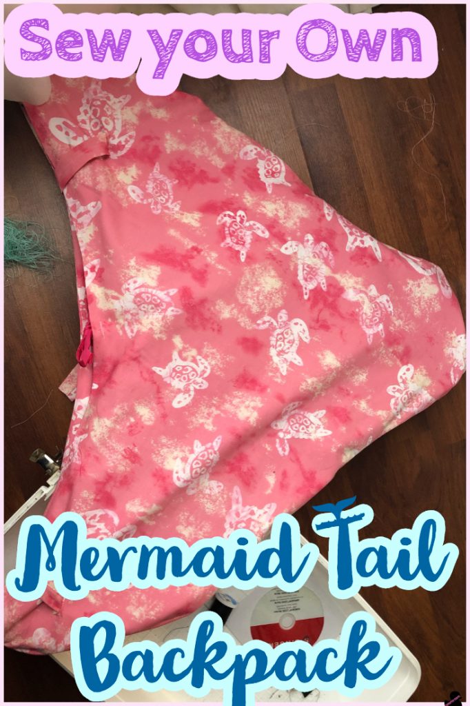 Mermaid Tail DIY Bag - Corrupted Crafts
